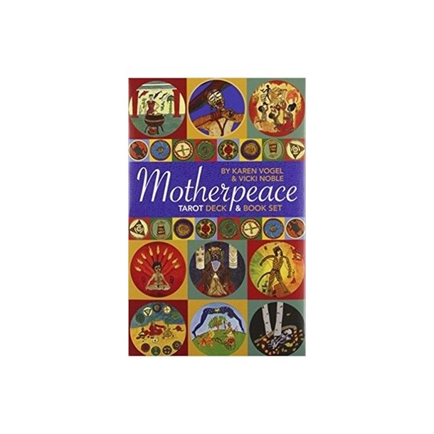 Mother Peace Round Tarotset (kort og bog p eng)