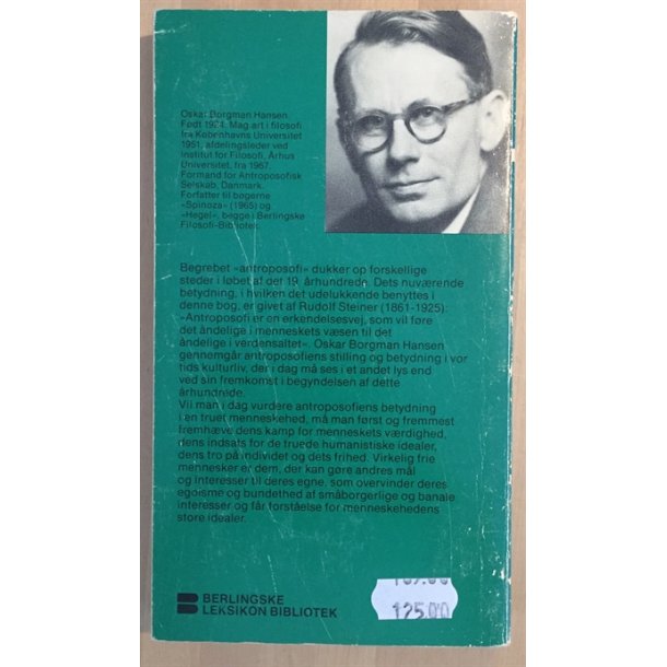 Hansen, Oskar Borgman: Antroposofi